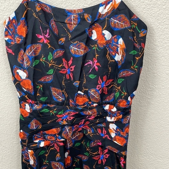 NWT Derek Lam 10 Crosby Floral Camisole Flounce Hem Mini Dress Sz 2 - Picture 5 of 14